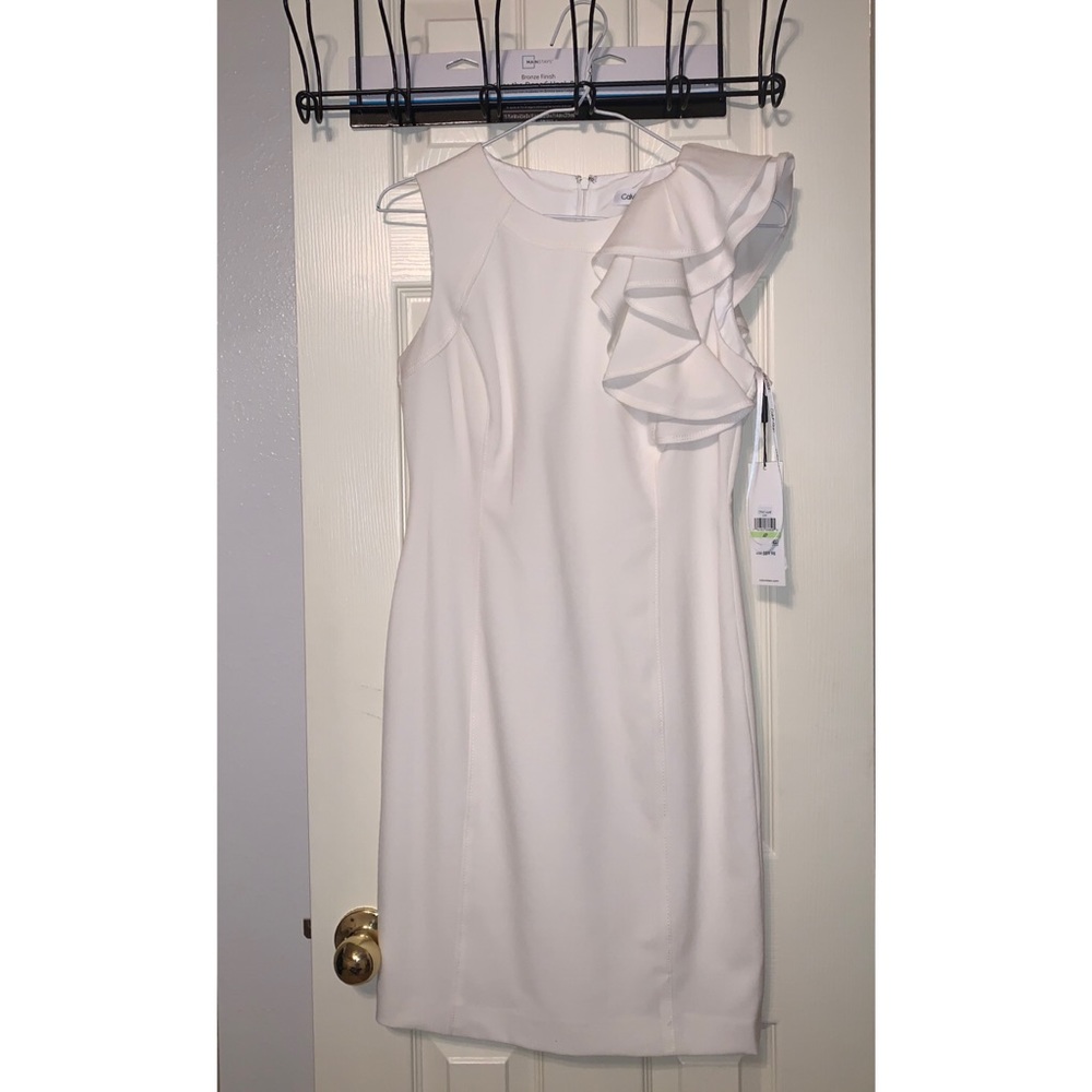Calvinklein white dress